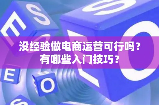 没经验做电商运营可行吗？有哪些入门技巧？