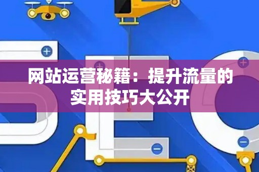 网站运营秘籍：提升流量的实用技巧大公开