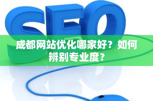 成都网站优化哪家好？如何辨别专业度？