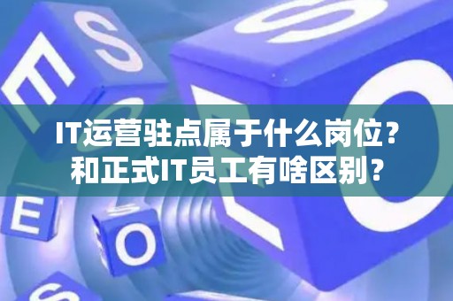 IT运营驻点属于什么岗位?和正式IT员工有啥区别? IT运营驻点属于什么岗位?和正式IT员工有啥区别?